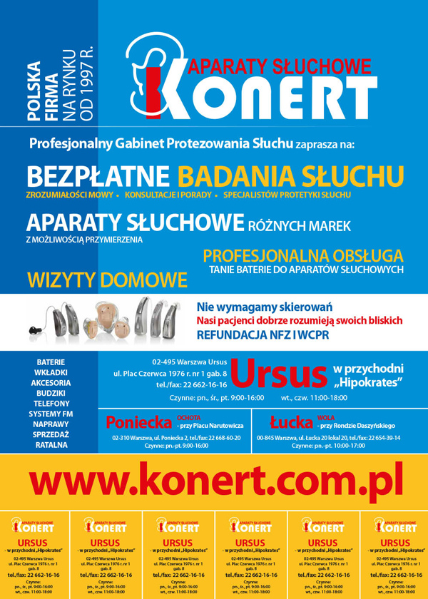 Afisz Konert