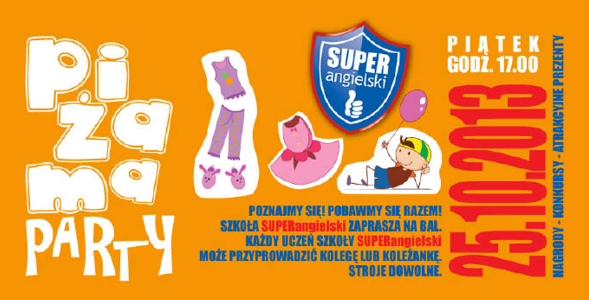 Plakat szkoła językowa